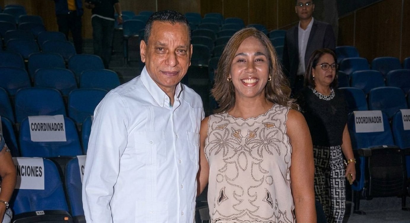 Diputada Melina Sánchez durante la presentación de su informe de gestión legislativa 2025-2026 en la Circunscripción 3 del Distrito Nacional