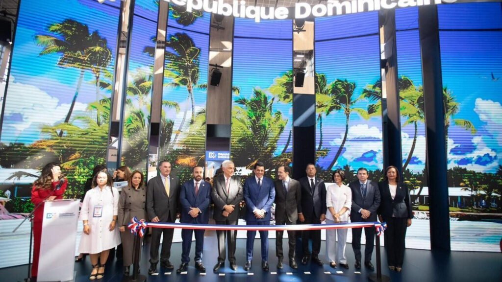 Pabellón dominicano en la feria IFTM Top Resa de París