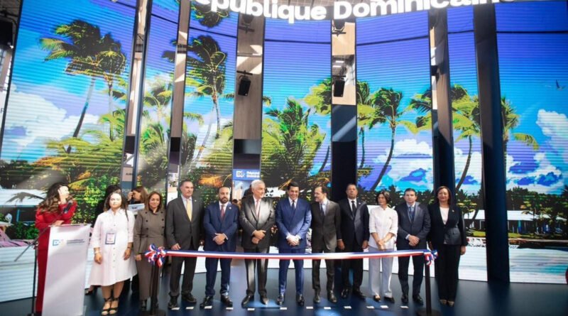Pabellón dominicano en la feria IFTM Top Resa de París