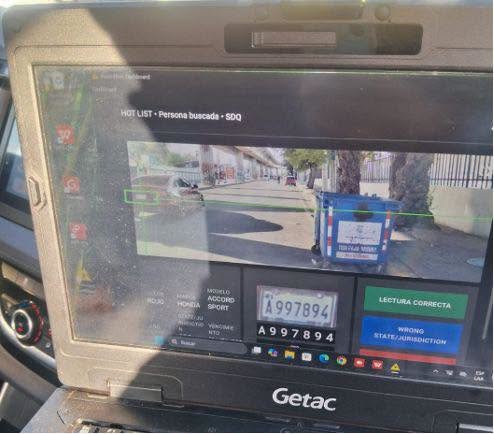 Tecnología de reconocimiento de placas en Santo Domingo Norte