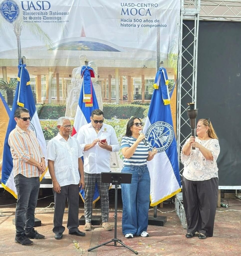 Actividades del cuarto aniversario de UASD Centro Moca